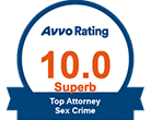 AVVO 10.0 Top Attorney Sex Crimes
