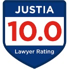 Justia 10.0 Lawyer Ratin